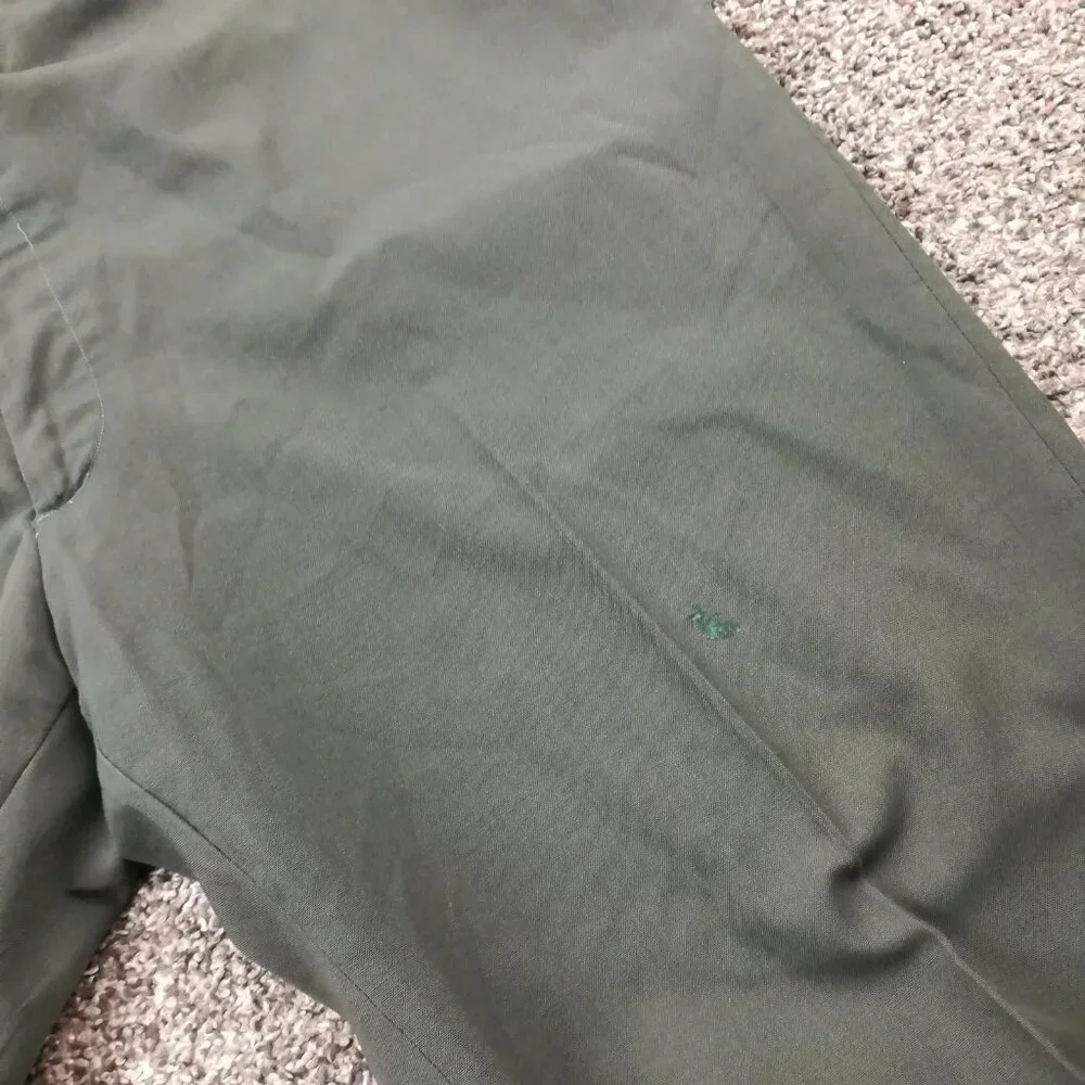 Vintage US Army Tropical Trousers - 1967 Vietnam War AG 344 Class 3 Pants 44x30